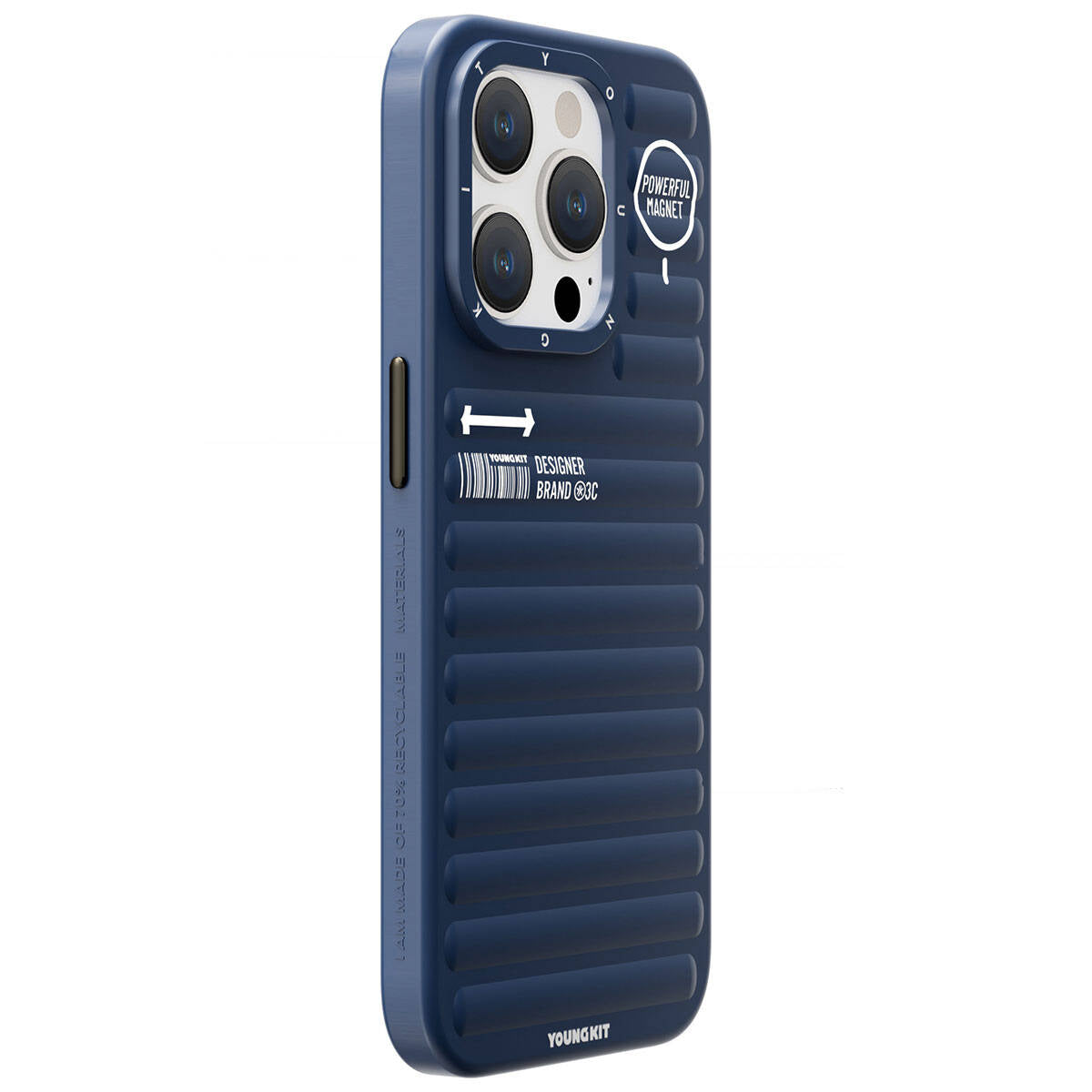 Apple iPhone 15 Pro Max Kılıf Mat Renkli Tasarım YoungKit Original Serisi Kapak