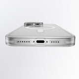 iPhone 16 Uyumlu Kılıf M-safe Şarj Özellikli Youngkit Ice Serisi Kapak Şeffaf