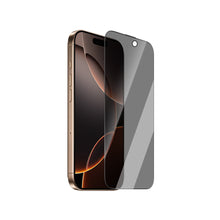 iPhone 16 Plus CaseWorld Crystal Shadow Serisi 0.15mm 3D Privacy Hayalet Cam Ekran Koruyucu Siyah