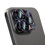 iPhone 16 Pro Uyumlu CaseWorld Crystal Color Serisi Full Kamera Lens Koruyucu Mor