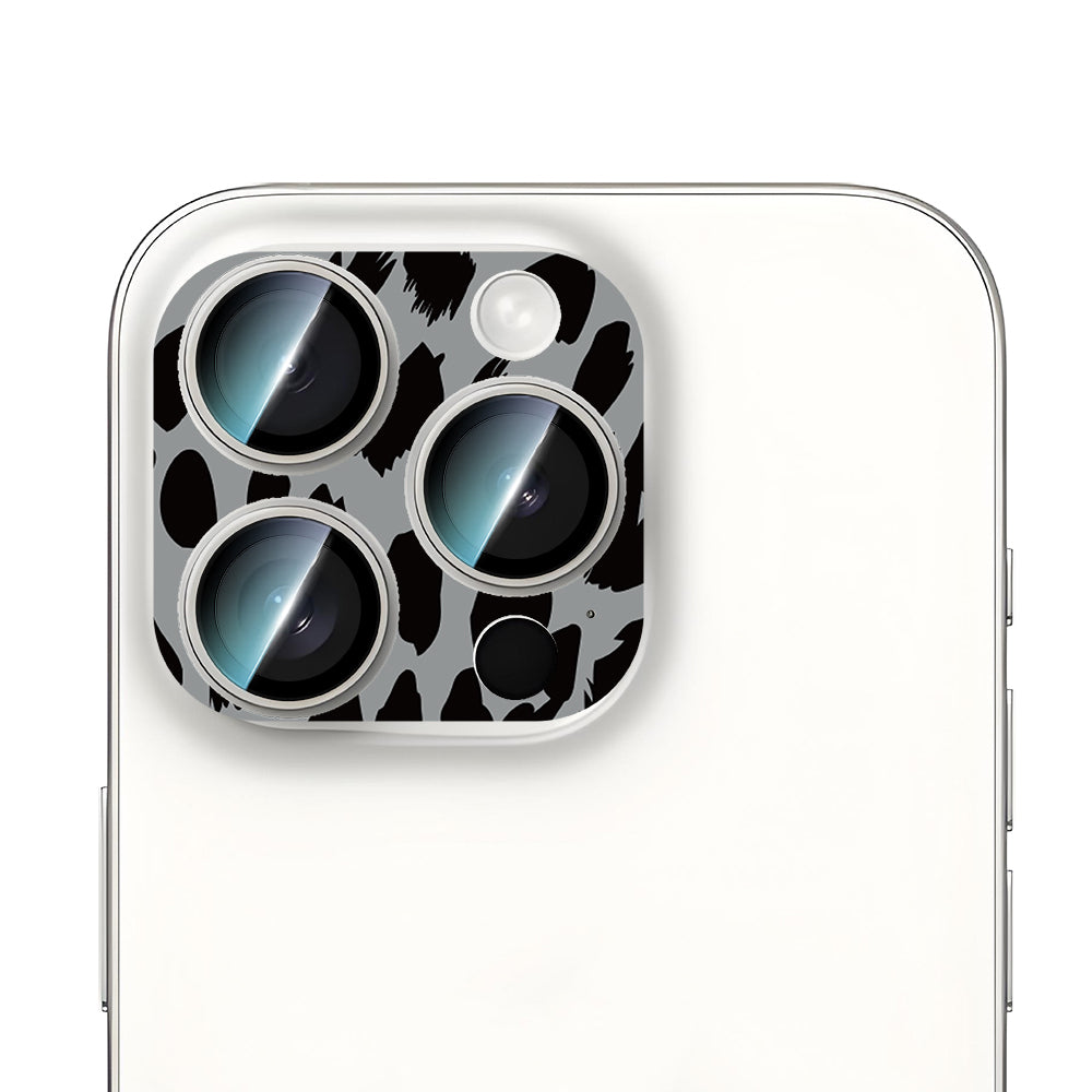 iPhone 16 Pro Uyumlu CaseWorld Crystal Color Serisi Full Kamera Lens Koruyucu Gri