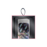 iPhone 16 Pro Uyumlu CaseWorld Crystal Color Serisi Full Kamera Lens Koruyucu Mor