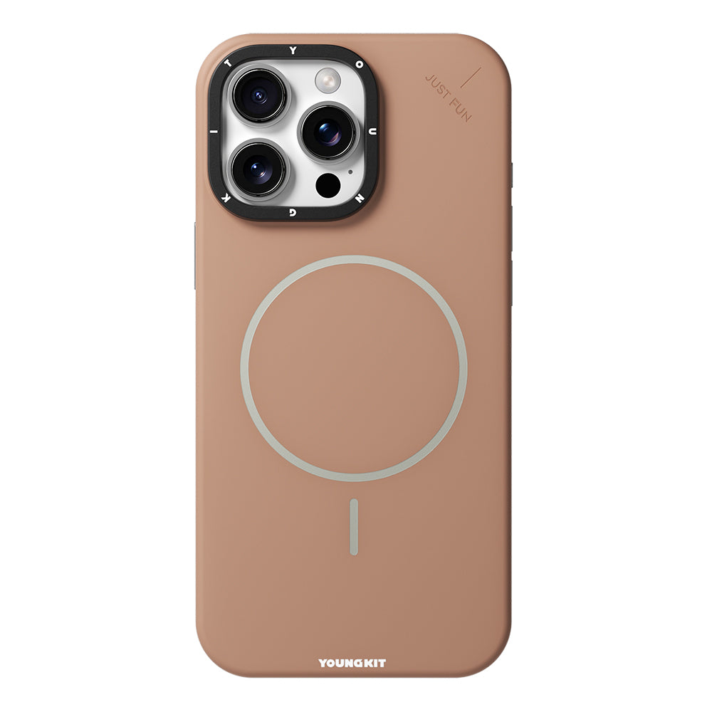 Apple iPhone 16 Pro Kılıf M-safe Şarj Özellikli Youngkit Dynamag Serisi Kapak
