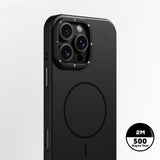 iPhone 16 Pro Kılıf M-safe Şarj Özellikli Youngkit Dynamag Serisi Kapak Siyah