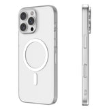 iPhone 16 Pro Uyumlu Kılıf M-safe Şarj Özellikli Youngkit High Definition Serisi Kapak Şeffaf