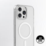 iPhone 16 Pro Uyumlu Kılıf M-safe Şarj Özellikli Youngkit Ice Serisi Kapak Şeffaf