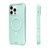 iPhone 16 Pro Uyumlu Kılıf M-safe Şarj Özellikli Youngkit Macaroon Serisi Kapak