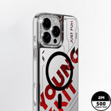 Apple iPhone 16 Pro Kılıf M-safe Şarj Özellikli Airbagli Çift Katmanlı Youngkit Future Streamer Serisi Kapak