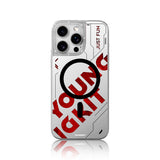 Apple iPhone 16 Pro Kılıf M-safe Şarj Özellikli Airbagli Çift Katmanlı Youngkit Future Streamer Serisi Kapak