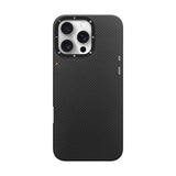 Apple iPhone 16 Pro Kılıf M-safe Şarj Özellikli Aramid Fiber Youngkit 1500D Kevlar Extreme Wing Serisi Kapak