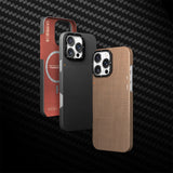 Apple iPhone 16 Pro Kılıf M-safe Şarj Özellikli Aramid Fiber Youngkit 1500D Kevlar Extreme Wing Serisi Kapak