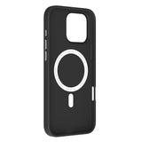 Apple iPhone 16 Pro Kılıf M-safe Şarj Özellikli Basit Mat Deri Desenli Youngkit Tech Fashion Serisi Kapak