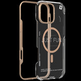 Apple iPhone 16 Pro Kılıf M-safe Şarj Özellikli Çıkarılabilir Arka Yüzeyli Youngkit Mecha Kapak