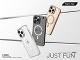 Apple iPhone 16 Pro Kılıf M-safe Şarj Özellikli Çıkarılabilir Arka Yüzeyli Youngkit Mecha Kapak