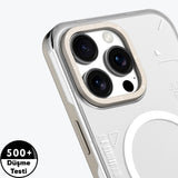 Apple iPhone 16 Pro Kılıf M-safe Şarj Özellikli Çıkarılabilir Arka Yüzeyli Youngkit Mecha Kapak