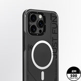Apple iPhone 16 Pro Kılıf M-safe Şarj Özellikli Çıkarılabilir Arka Yüzeyli Youngkit Mecha Kapak