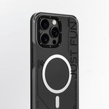 Apple iPhone 16 Pro Kılıf M-safe Şarj Özellikli Çıkarılabilir Arka Yüzeyli Youngkit Mecha Kapak