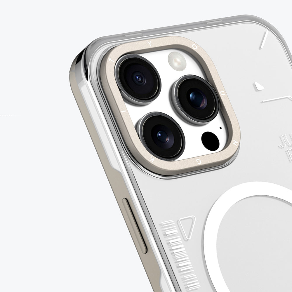 Apple iPhone 16 Pro Kılıf M-safe Şarj Özellikli Çıkarılabilir Arka Yüzeyli Youngkit Mecha Kapak