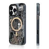 Apple iPhone 16 Pro Kılıf M-safe Şarj Özellikli Kamera Denetim Butonlu Youngkit Technology Serisi Kapak
