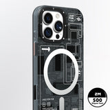 Apple iPhone 16 Pro Kılıf M-safe Şarj Özellikli Kamera Denetim Butonlu Youngkit Technology Serisi Kapak