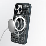 Apple iPhone 16 Pro Kılıf M-safe Şarj Özellikli Kamera Denetim Butonlu Youngkit Technology Serisi Kapak
