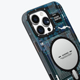 Apple iPhone 16 Pro Kılıf M-safe Şarj Özellikli Kamera Denetim Butonlu Youngkit Technology Serisi Kapak
