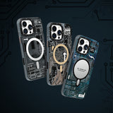 Apple iPhone 16 Pro Kılıf M-safe Şarj Özellikli Kamera Denetim Butonlu Youngkit Technology Serisi Kapak