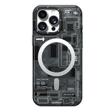 Apple iPhone 16 Pro Kılıf M-safe Şarj Özellikli Kamera Denetim Butonlu Youngkit Technology Serisi Kapak