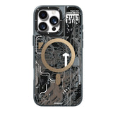 Apple iPhone 16 Pro Kılıf M-safe Şarj Özellikli Kamera Denetim Butonlu Youngkit Technology Serisi Kapak