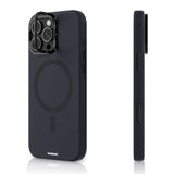 Apple iPhone 16 Pro Kılıf M-safe Şarj Özellikli Kamera Standlı Youngkit Bitty Cream Kapak
