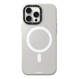 Apple iPhone 16 Pro Kılıf M-safe Şarj Özellikli Kamera Standlı Youngkit Bitty Cream Kapak