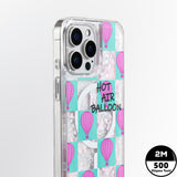 Apple iPhone 16 Pro Kılıf M-safe Şarj Özellikli Parlak Kumlu Sıvılı Youngkit Pink Dream Quicksand Serisi Kapak