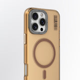 Apple iPhone 16 Pro Kılıf M-safe Şarj Özellikli Şeffaf Youngkit Crystal Shield Serisi Kapak