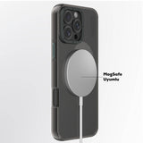 Apple iPhone 16 Pro Kılıf M-safe Şarj Özellikli Şeffaf Youngkit Crystal Shield Serisi Kapak