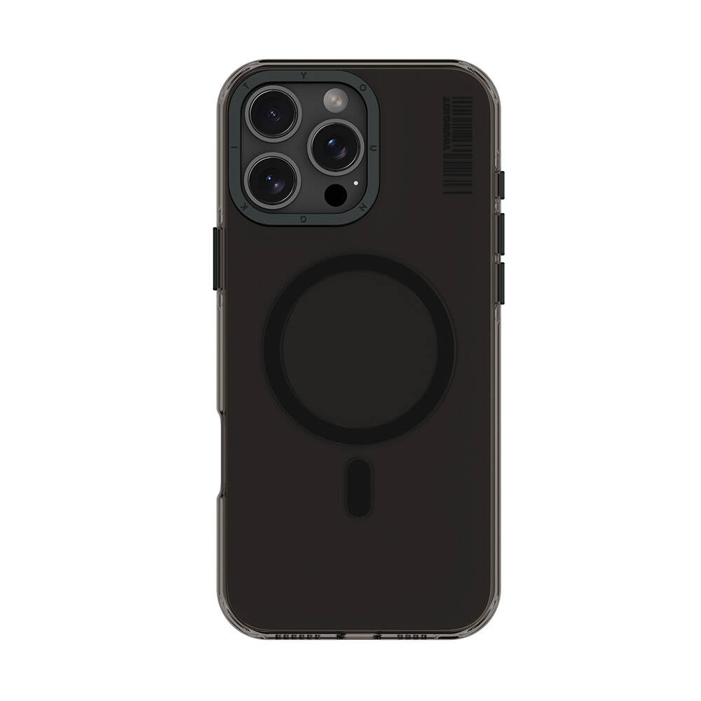 Apple iPhone 16 Pro Kılıf M-safe Şarj Özellikli Şeffaf Youngkit Crystal Shield Serisi Kapak
