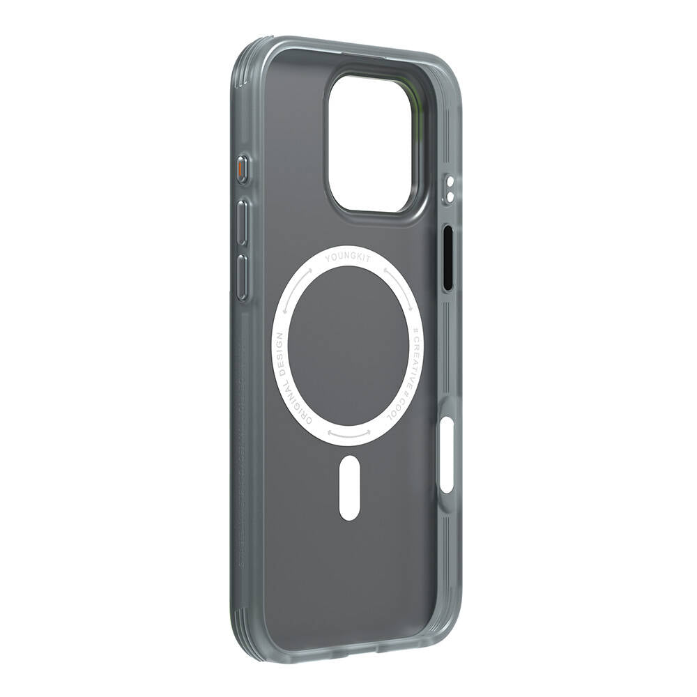 Apple iPhone 16 Pro Kılıf M-safe Şarj Özellikli Spor Tasarımlı Youngkit Dynamic Serisi Kapak