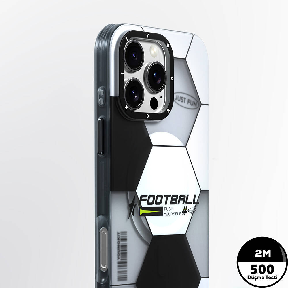 Apple iPhone 16 Pro Kılıf M-safe Şarj Özellikli Spor Tasarımlı Youngkit Dynamic Serisi Kapak