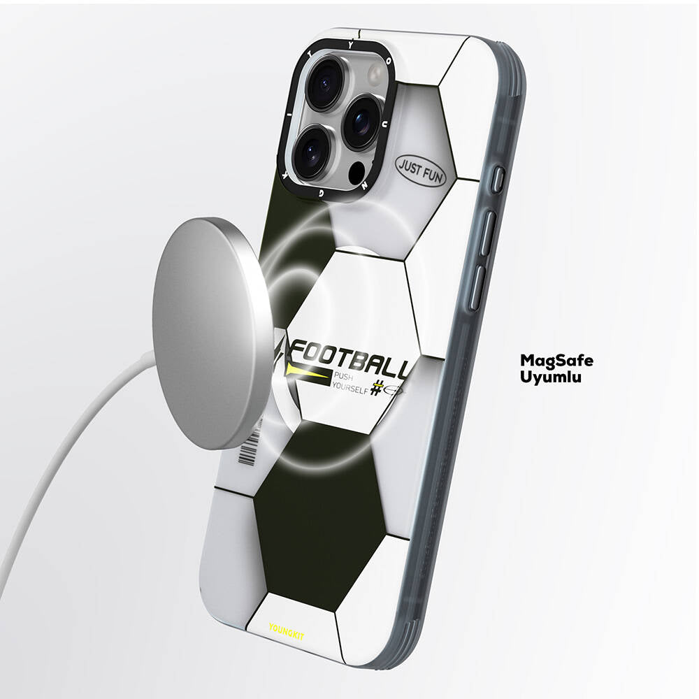 Apple iPhone 16 Pro Kılıf M-safe Şarj Özellikli Spor Tasarımlı Youngkit Dynamic Serisi Kapak