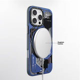 Apple iPhone 16 Pro Kılıf M-safe Şarj Özellikli Youngkit 360° Standlı Starship Serisi Kapak