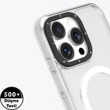 Apple iPhone 16 Pro Kılıf M-safe Şarj Özellikli YoungKit Crystal Color Serisi Kapak