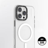 Apple iPhone 16 Pro Kılıf M-safe Şarj Özellikli Youngkit Hidden Sand Serisi Kapak