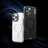 Apple iPhone 16 Pro Kılıf M-safe Şarj Özellikli Youngkit Hidden Sand Serisi Kapak
