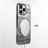 Apple iPhone 16 Pro Kılıf M-safe Şarj Özellikli Youngkit Literary Serisi Classic Kapak