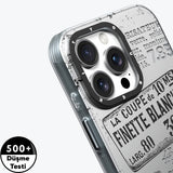 Apple iPhone 16 Pro Kılıf M-safe Şarj Özellikli Youngkit Literary Serisi Retro Magz Kapak