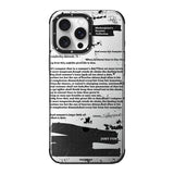 Apple iPhone 16 Pro Kılıf M-safe Şarj Özellikli Youngkit Literary Serisi Shakespeare Kapak