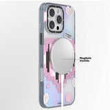 Apple iPhone 16 Pro Kılıf M-safe Şarj Özellikli Youngkit Love Serisi Kapak