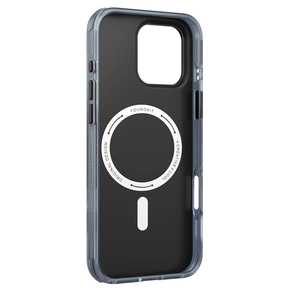 Apple iPhone 16 Pro Kılıf M-safe Şarj Özellikli Youngkit Love Serisi Kapak
