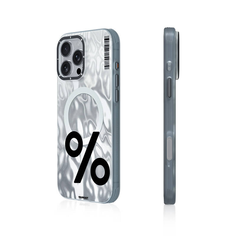 Apple iPhone 16 Pro Kılıf M-safe Şarj Özellikli Youngkit Mathematical Serisi Kapak