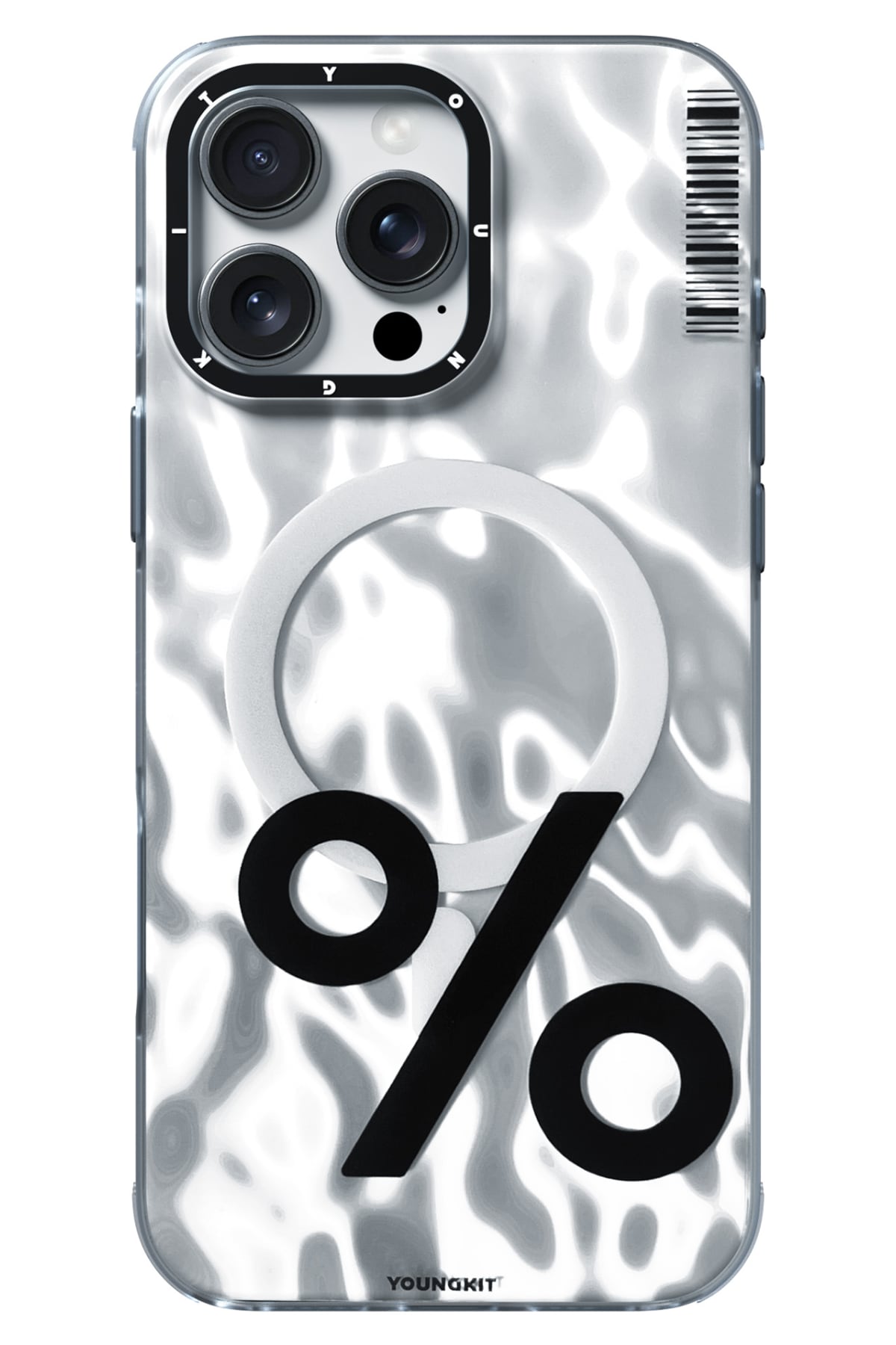 Apple iPhone 16 Pro Kılıf M-safe Şarj Özellikli Youngkit Mathematical Serisi Kapak