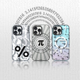 Apple iPhone 16 Pro Kılıf M-safe Şarj Özellikli Youngkit Mathematical Serisi Kapak
